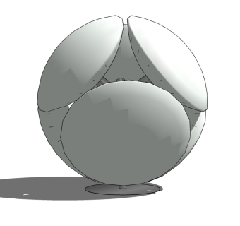 现代台灯sketchup模型下载